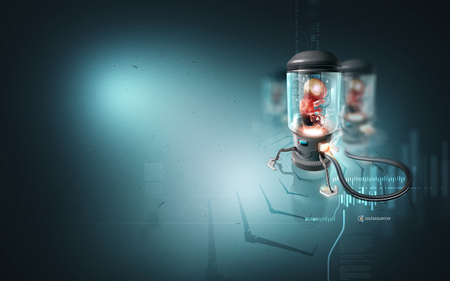 Light bulb red light table free wallpaper for desktop - medium preview image