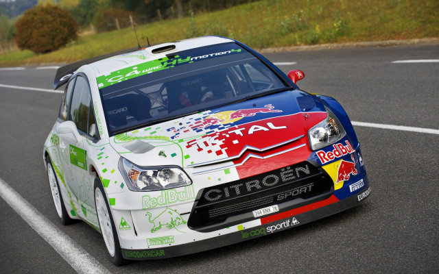 Colorful car driving road hill free wallpaper for desktop - medium preview image