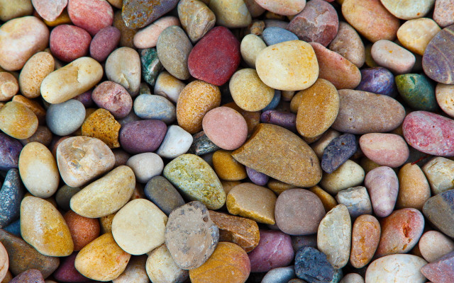 Multicolored rocks mosaic closeup traditional free wallpaper for desktop - medium preview image