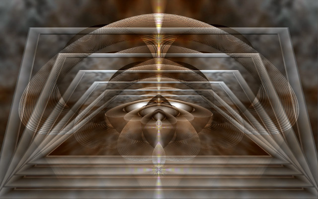 Large structure flower abstract illusionism free wallpaper for desktop - medium preview image