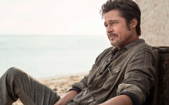 Man bench ocean colorized primitivism free wallpaper for desktop - medium preview image