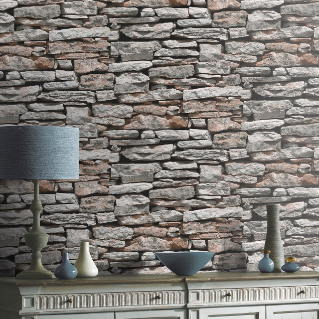 Stone wall lamp vases dresser free wallpaper for tablet - medium preview image