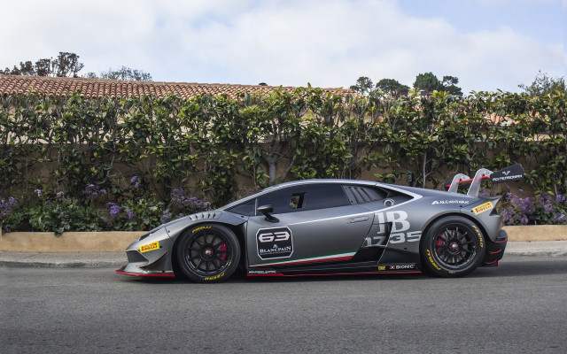 Silver sports car fence purple free wallpaper for desktop - medium preview image