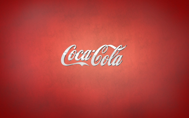 Red wall coca cola logo free wallpaper for desktop - medium preview image