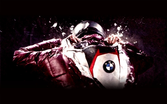Man red jacket helmet starry free wallpaper for desktop - medium preview image