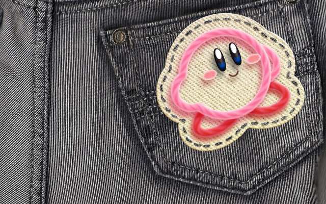 Pink brooch ribbon jeans fence free wallpaper for desktop - medium preview image