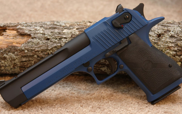 Blue black gun wood branch free wallpaper for desktop - medium preview image