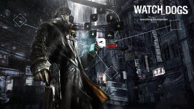 Man trench coat walking city free wallpaper for desktop - medium preview image