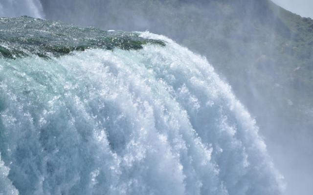 Waterfall surfboard ocean wave nature free wallpaper for desktop - medium preview image