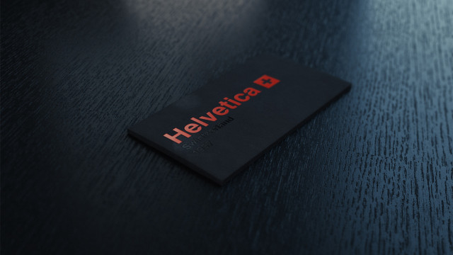 Business card red logo helvetvett free wallpaper for desktop - medium preview image