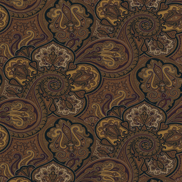 Brown black paisley pattern background free wallpaper for tablet - medium preview image