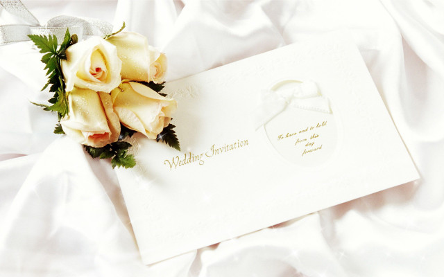Bouquet flowers white sheet wedding free wallpaper for desktop - medium preview image