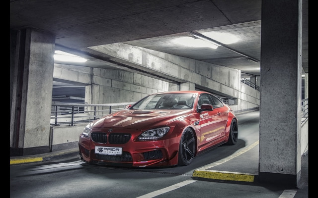 Red car parking garage no free wallpaper for desktop - medium preview image