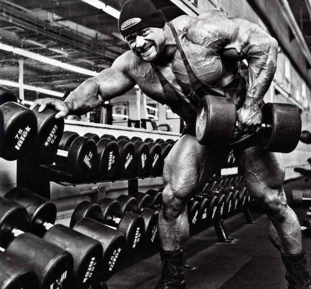 Man hat bodybuilding squat barbell free wallpaper for tablet - medium preview image