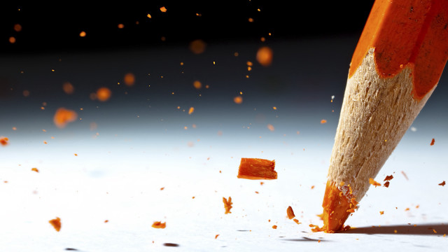 Pencil crushed orange leaves fire free wallpaper for desktop - medium preview image