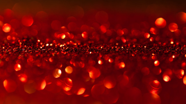 Red bokeh particles kinetic pointillism free wallpaper for desktop - medium preview image