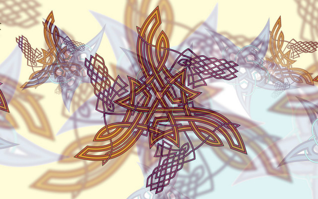 Star pattern mandelbrot fractal digital free wallpaper for desktop - medium preview image