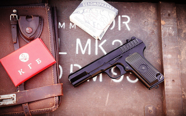 Gun passport knife suitcase writing free wallpaper for desktop - medium preview image