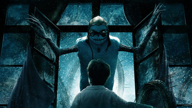 Man window creepy mask psychedelic free wallpaper for desktop - medium preview image