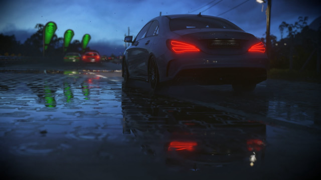 Rainy night car military ocean free wallpaper for desktop - medium preview image