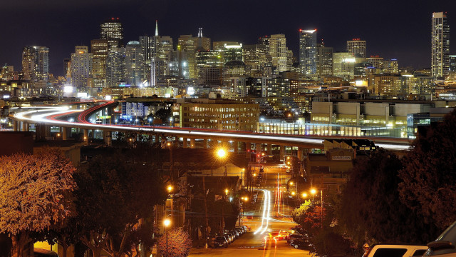 Tokyo night cityscape ferris wheel #3 free wallpaper for desktop - medium preview image