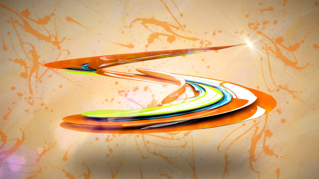 Colorful abstract sunburst swirl drink free wallpaper for desktop - medium preview image