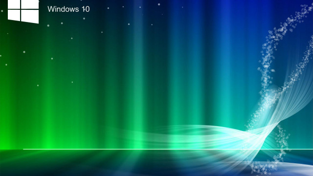Green blue background snow wave free wallpaper for desktop - medium preview image