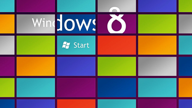 Colorful background number six windows8 free wallpaper for desktop - medium preview image