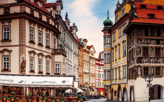 Cityscape clocktower florence engelbach renaissance free wallpaper for desktop - medium preview image