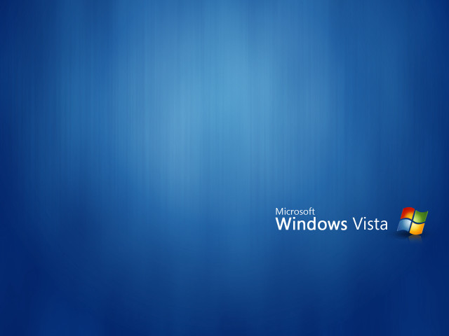 Blue background windows vista logo #2 free wallpaper for desktop - medium preview image