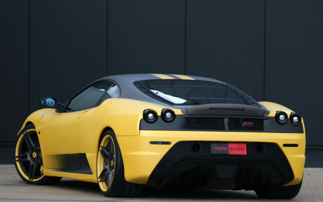 Yellow sports car neoclassicism digital free wallpaper for desktop - medium preview image