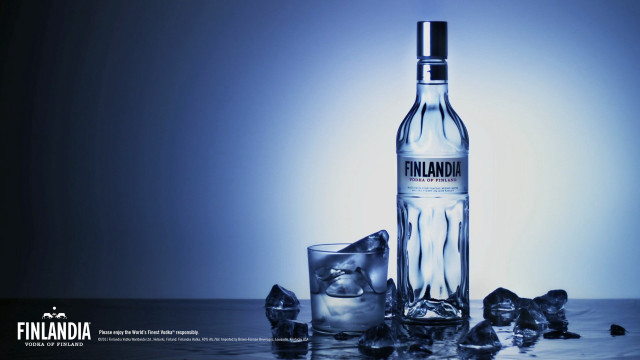 Vodka ice glass water table free wallpaper for desktop - medium preview image
