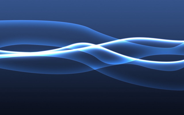 Blue wave light dark background free wallpaper for desktop - medium preview image
