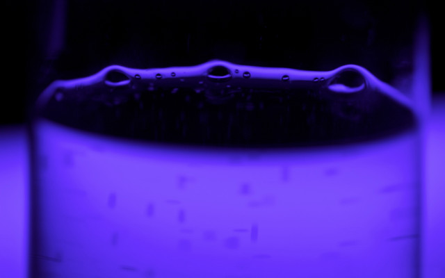 Purple light glass water synchromism free wallpaper for desktop - medium preview image