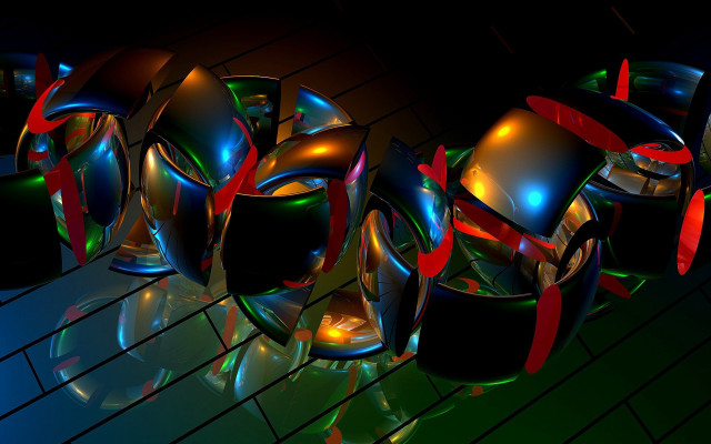 Shiny armor glowing eyes red free wallpaper for desktop - medium preview image