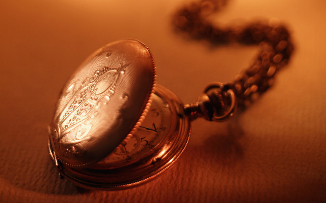 Pocket watch table chain steampunk free wallpaper for desktop - medium preview image