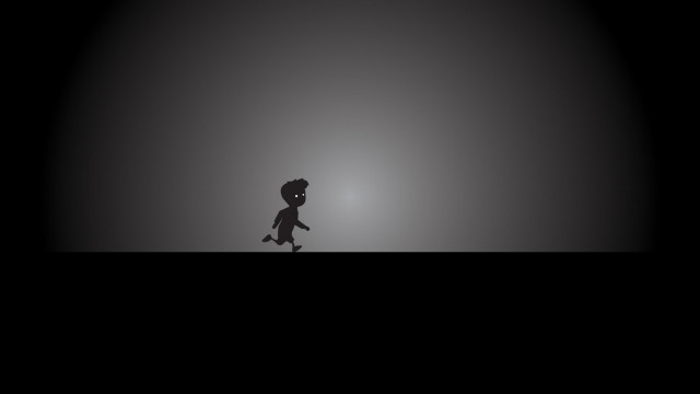 Dark walking light hat minimalism free wallpaper for desktop - medium preview image