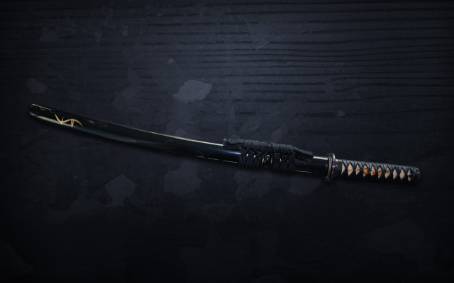 Black gold knife cobra sheathed free wallpaper for desktop - medium preview image