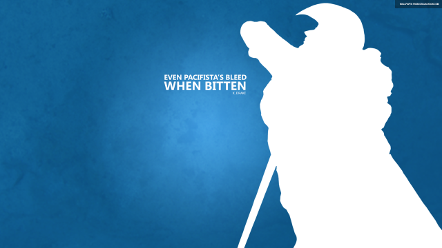 White suit man golf club free wallpaper for desktop - medium preview image