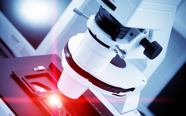 Microscope red light lens black free wallpaper for desktop - medium preview image