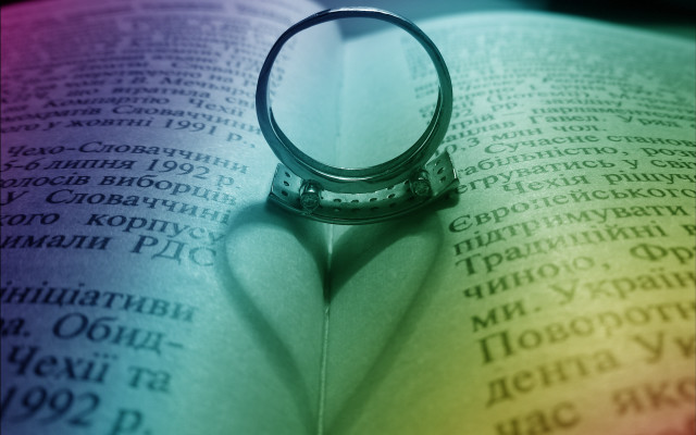 Ring shadow book rainbow light free wallpaper for desktop - medium preview image