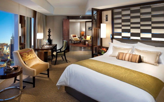 Bedroom large bed chair city free wallpaper for desktop - medium preview image