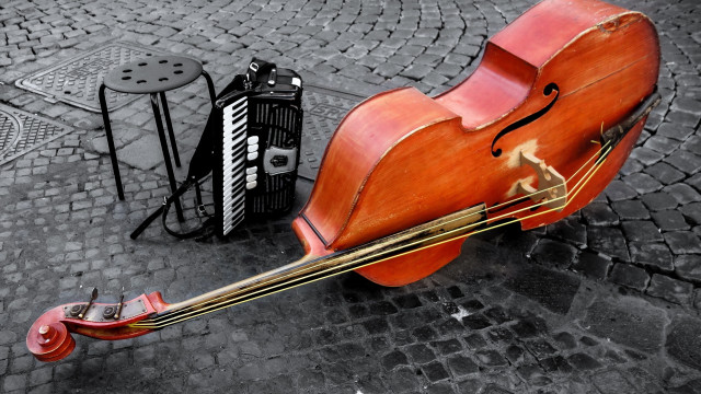 Violin speaker case guitar funk free wallpaper for desktop - medium preview image