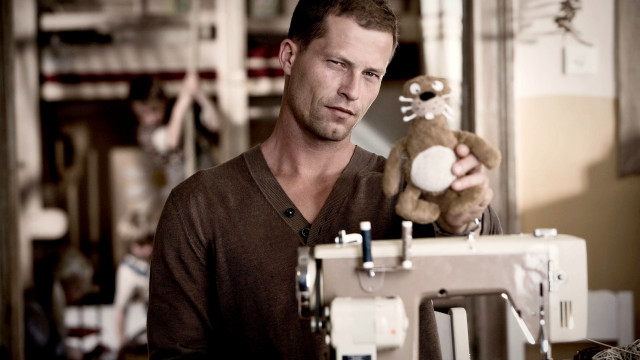 Man teddy sewing workshop arts free wallpaper for desktop - medium preview image