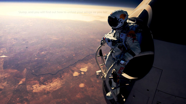 Space man plane window earth free wallpaper for desktop - medium preview image
