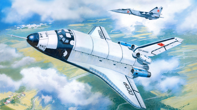 Jet fighter clouds land space free wallpaper for desktop - medium preview image