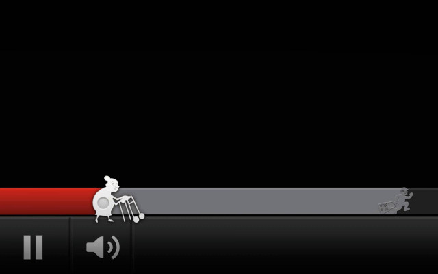 Man chair red black wall free wallpaper for desktop - medium preview image