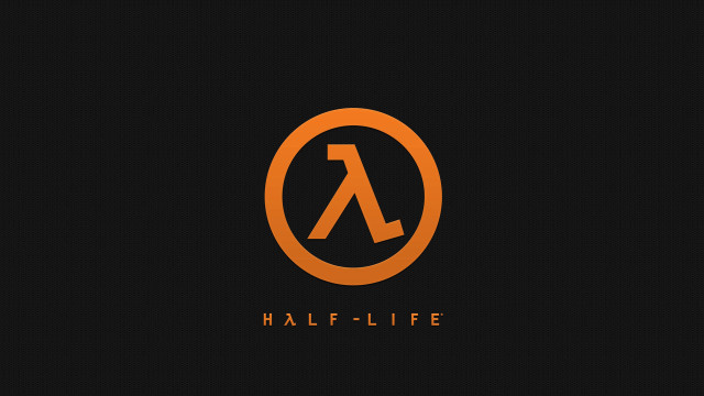 Black orange logo lettera halflife free wallpaper for desktop - medium preview image