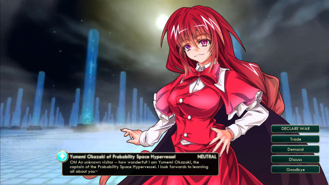 Woman red dress city night #2 free wallpaper for desktop - medium preview image