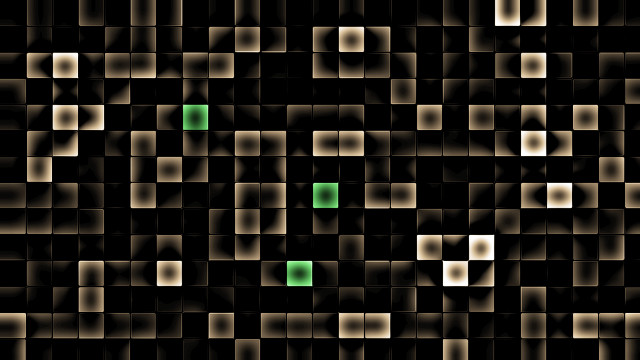 Black white green squares checkered free wallpaper for desktop - medium preview image